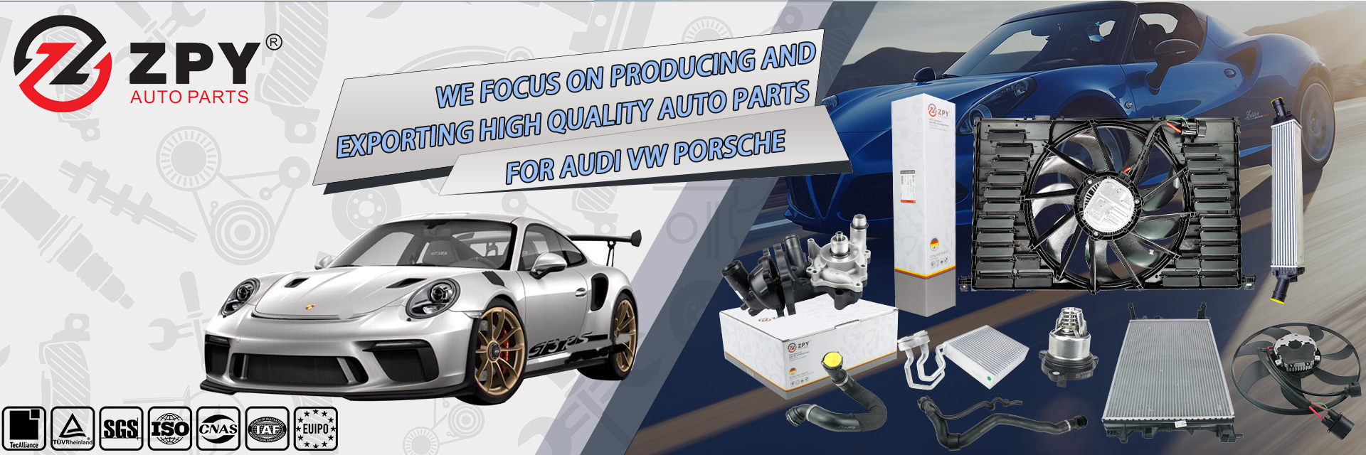 calidad Piezas de enfriamiento autos fábrica