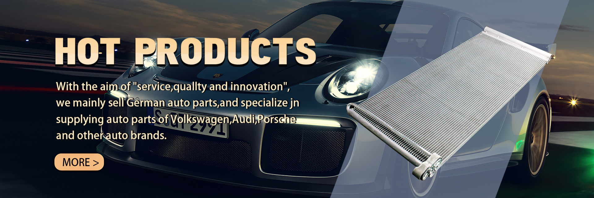 calidad Piezas de enfriamiento autos fábrica